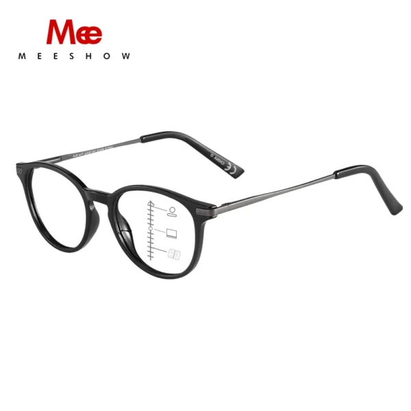 Meeshow Elegant Retro Multifocal Reading Glasses Europe Style Women Glasses Eyeglasses Lesebrillen +1.0 +1.5 +2.0 +2.5 +3.0 1932 - Image 3