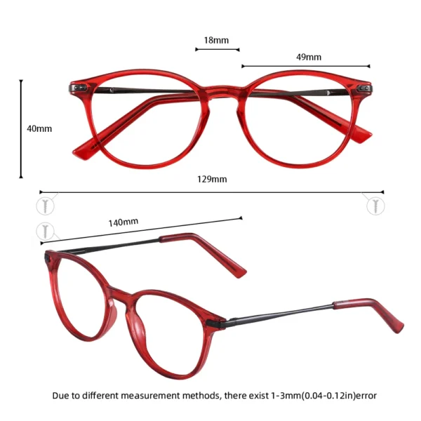 Meeshow Multifocal Reading Glasses Elegant Retro Europe Style Women Glasses Eyeglasses Lesebrillen +1.25 +1.75 +2.50 +2.75 1932 - Image 5