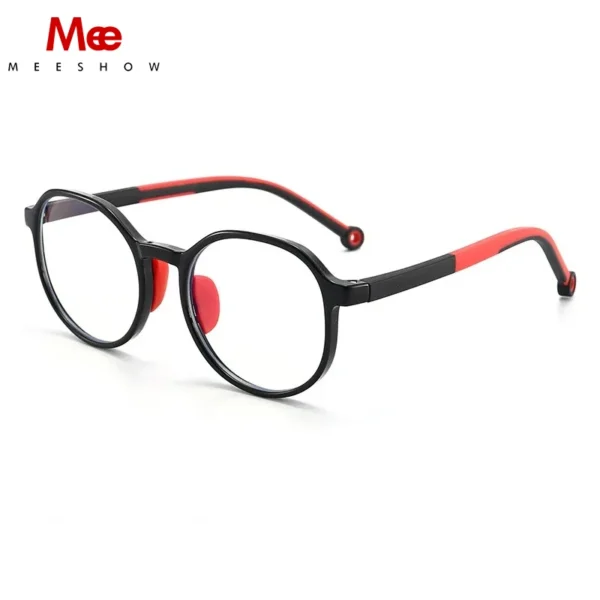 MEESHOW High Quality Kids Optical Frames Eyeglasses Child Computer Gaming Glasses Anti Blue Light Glasses TR90 Eye Protection - Image 3