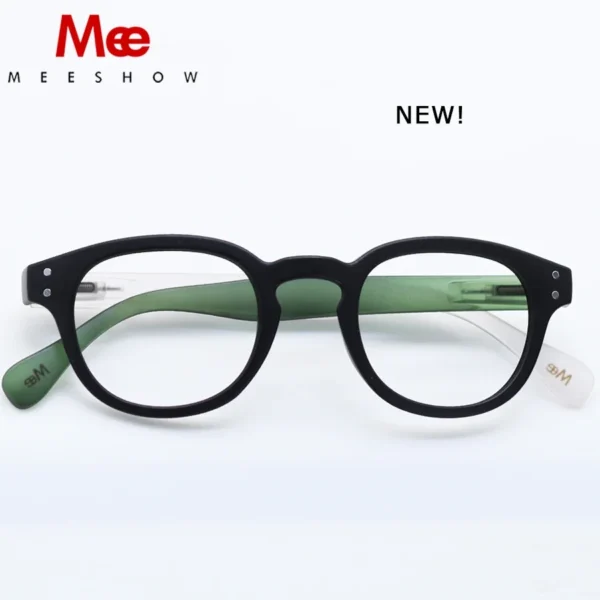 Meeshow 2025 Neue Lesebrille Anti blaue Strahlen Brillen Stil Qualität Frühling Männer Frauen blaues Licht blockieren Presbyopie 0 1513