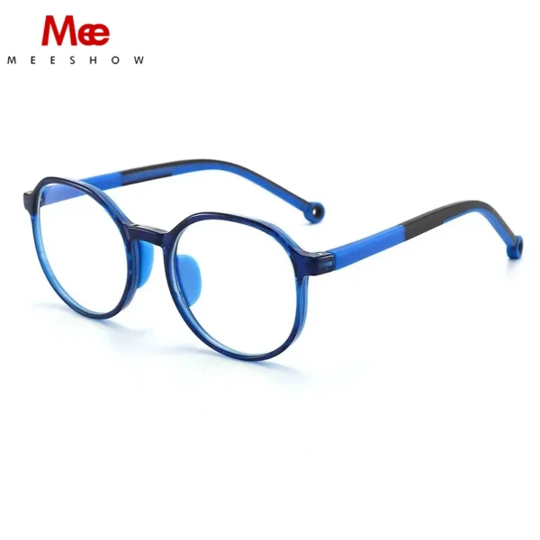 MEESHOW High Quality Kids Optical Frames Eyeglasses Child Computer Gaming Glasses Anti Blue Light Glasses TR90 Eye Protection - Image 4