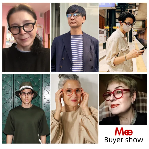 Meeshow Blue light blocking Reading Glasses Women's stylish Presbyopia men's Anti Blue RayComputer Eyewear UV400 Eyeglass 1513 - Image 6