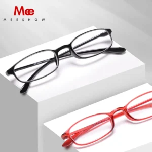 Meeshow TR90 computer reading glasses women men's eyeglasses goggles protection anti blue light glasses women Presbyopia R1007