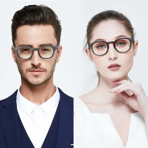 Meeshow Japen New Reading Glasses Anti blue ray eyeglasses Style Quality Spring Men Women blue light blocking UV400 1513 - Image 6