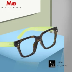 Meeshow Reading Glasses Men Women Anti Blue Light Eye Glasses Retro Oversize Style Vintage Presbyopia stylish reader 2226