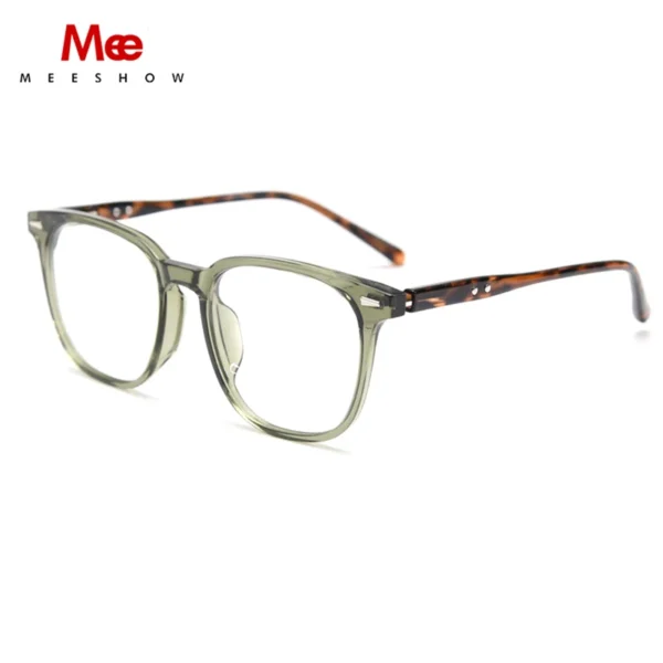 MEESHOW Men's Reading glasses Anti Blue Light Blocking Men Eyeglasses CR-39 Lenses Prescription Hyperopia Myopia Big face Gafas - Image 2