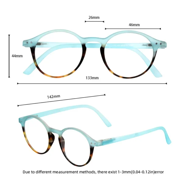 Meeshow Brand Reading Glasses Women Mens' Retro glasse 2022 new fashion Eye glasses Lesebrillen Europe Stylish readers Glasses – Bild 3