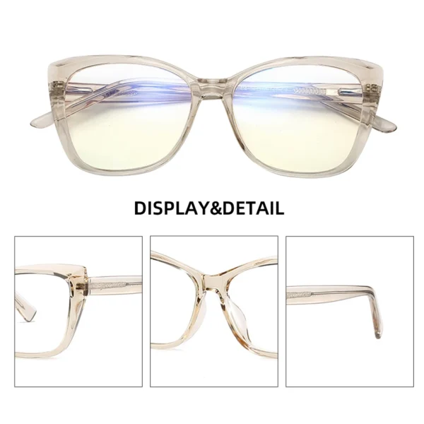 MEESHOW Anti Blue Ray women's cat eye Eyeglasses Blue Light blocking glasses Female computer protection screen Eyewear - Image 4