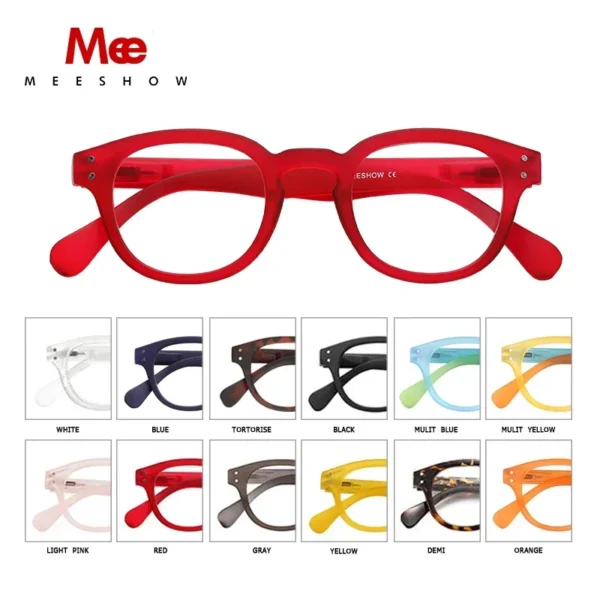 Meeshow Reading Glasses Men Women Brand Retro Fashion Eyeglasses French Style Lesebrillen glasses 1.5 2.0 Stylish Readers 1513 - Image 4