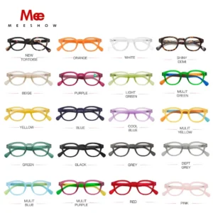 Meeshow Mix-100packs Reading Glasses Man Retro Eye Glasses French Woman leesbril wholesales mix color mix diopter glasses 1513