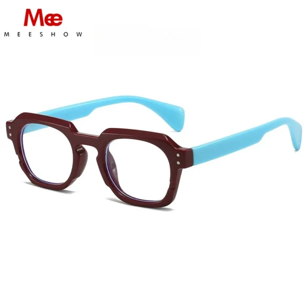 MEESHOW Brand Reading glasses NEW Design Men Women Anti Blue Light Occhiali Da Lettura High Quality Flex Presbyopia Eyeglasses - Image 5
