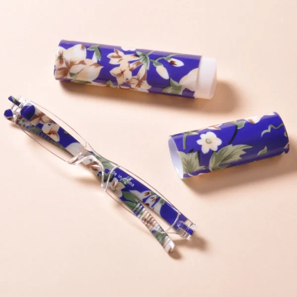 MEESHOW Reading Glasses Fashion Small Slim Portable Pen Men Women Rimless Lightweight GlassesMutlicolor R1001 - Image 5