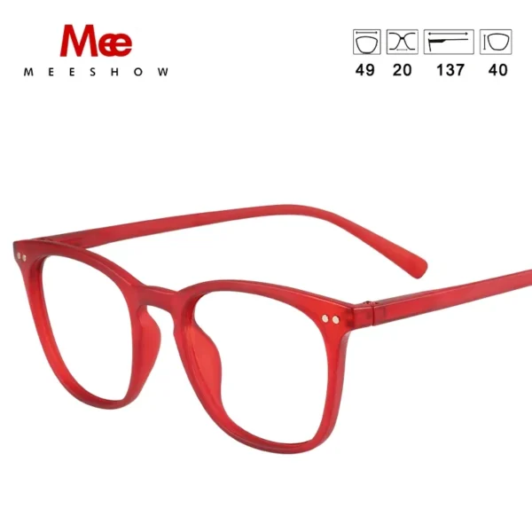 Meeshow Reading Glasses Women blue light blocking Square Eyeglasses Retro Europe Stylish Presbyopia Classic Eyewear 1765 - Image 3
