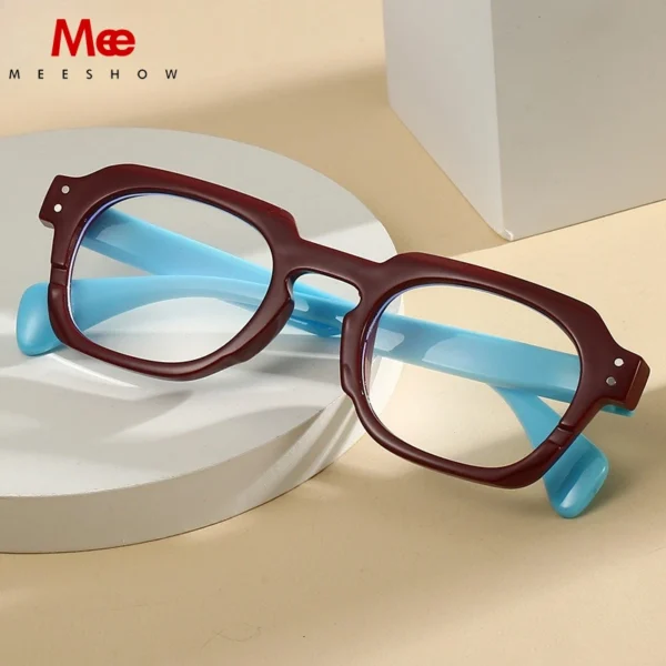 MEESHOW Brand Reading glasses NEW Design Men Women Anti Blue Light Occhiali Da Lettura High Quality Flex Presbyopia Eyeglasses