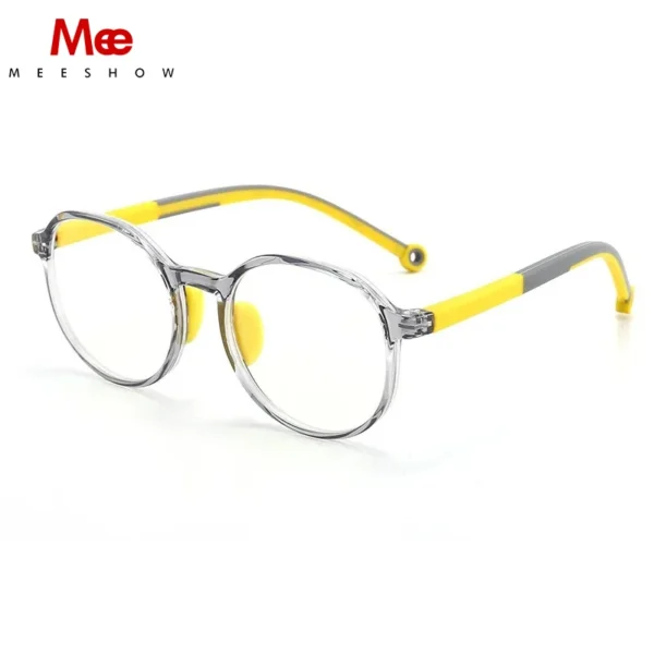 MEESHOW High Quality Kids Optical Frames Eyeglasses Child Computer Gaming Glasses Anti Blue Light Glasses TR90 Eye Protection - Image 5
