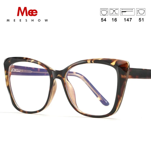 MEESHOW Anti Blue Ray women's cat eye Eyeglasses Blue Light blocking glasses Female computer protection screen Eyewear - Image 2