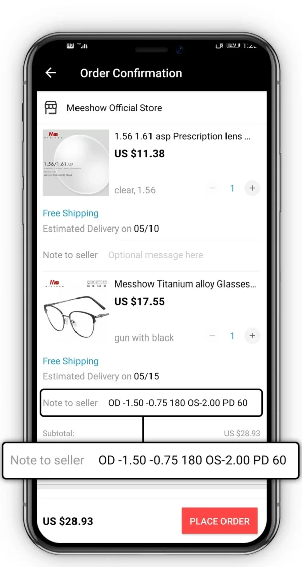 Meeshow Widest Field Progressive Lenses business-Series Digital Lenses Eyes Multifocal Optical Prescription Lens - Image 6