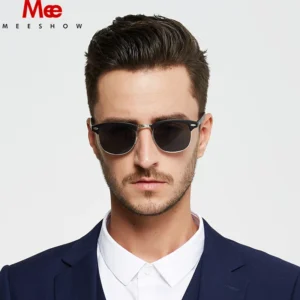 MEESHOW Reading Glasses Quality Club Street Men Women Reading Sunglasses With G15 Sunreader Lens +1.0 to +3.5 Sonnenbrillen 844