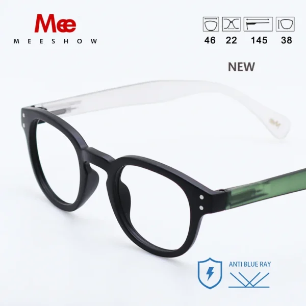 Meeshow 2025 New Reading Glasses Anti blue ray eyeglasses Style Quality Spring Men Women blue light blocking presbyopia 0 1513 – Bild 2