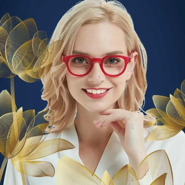 Meeshow Reading Glasses Men Women Brand Retro Fashion Eyeglasses French Style Lesebrillen glasses 1.5 2.0 Stylish Readers 1513 - Image 2