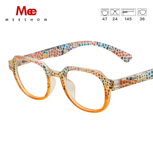 Meeshow New design Reading Glasses Women's Retro Glasses Frame Men Europe Stylish Brand eyeglasses Brazil Lesebrille 1740 - Image 2
