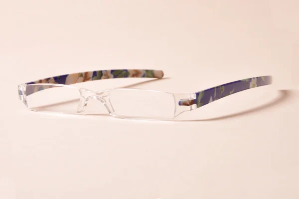 MEESHOW Reading Glasses Fashion Small Slim Portable Pen Men Women Rimless Lightweight GlassesMutlicolor R1001 - Image 3